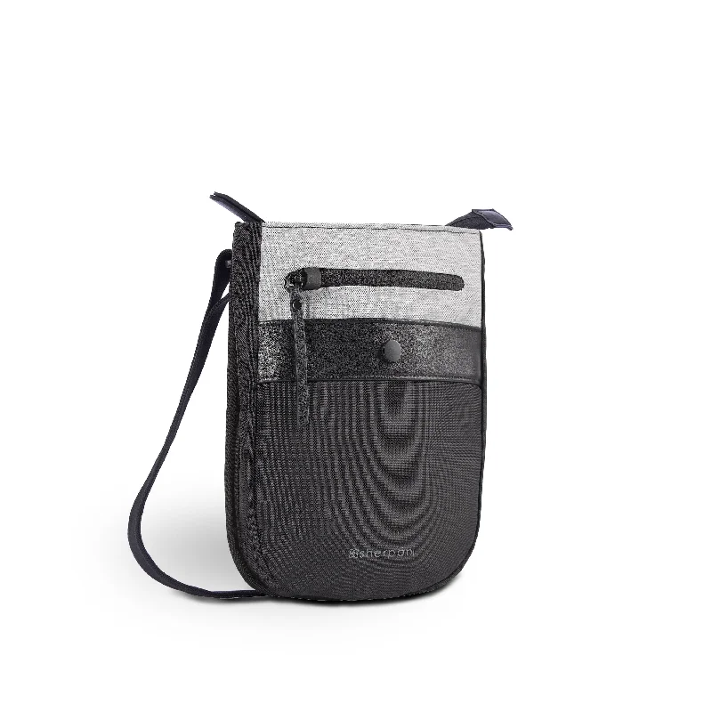 Urban Bags For City Life And Streetwear Fashion Sherpani Prima AT Travel Crossbody sterling