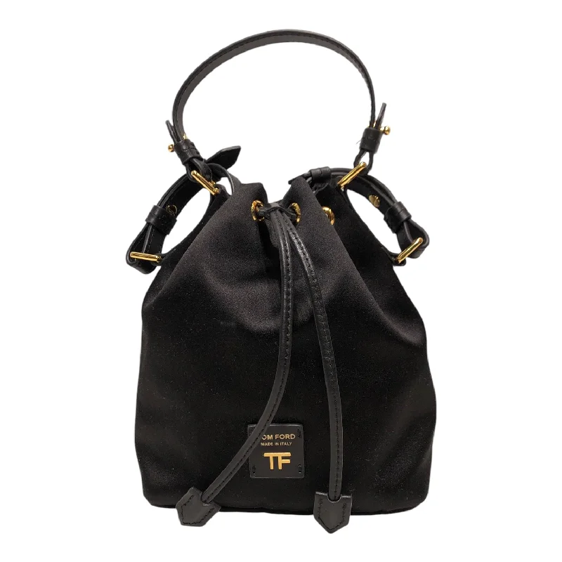 Black Friday Deals On Stylish Handbags TOM FORD/Bag/Nylon/BLK/TOM FORD BUCKET BAG