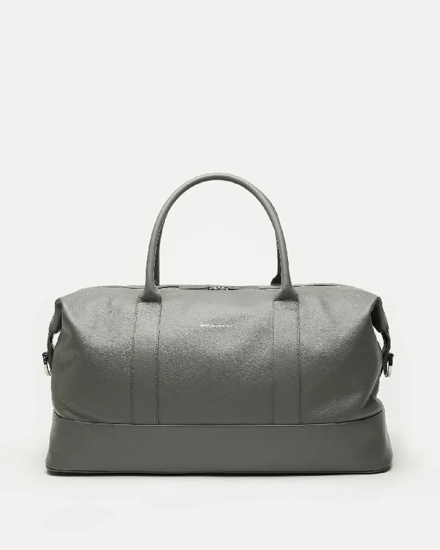 Cozy Handbags With Clearance Prices Kelowna Pebble-Grained Leather Weekender Bag