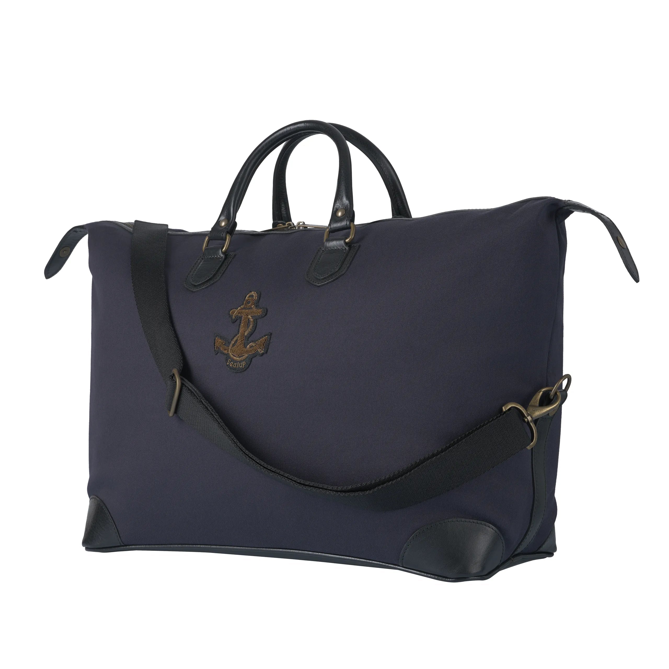 Stylish Statements Waterproof Weekend bag in Navy Blue