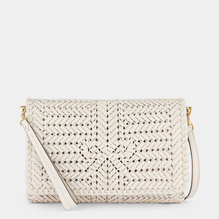 Inspired Bags For Timeless Elegance AH The Neeson Tassel Cross Body in Chalk