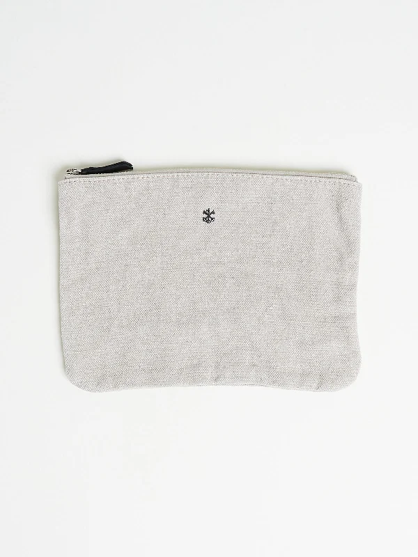 Handbag For Women Pouch L in Natural Linen