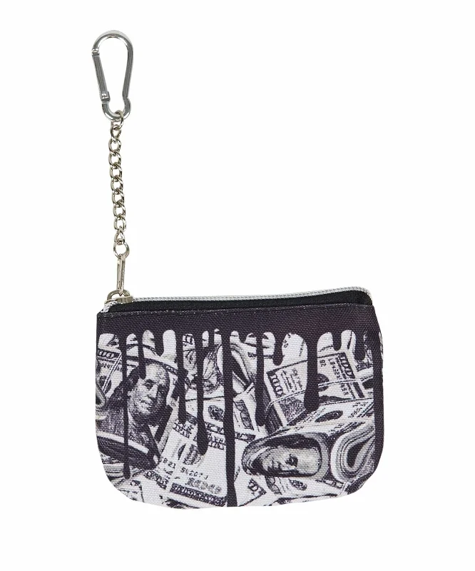 Style Upgrade Bands Dollar Print Coin Pouch