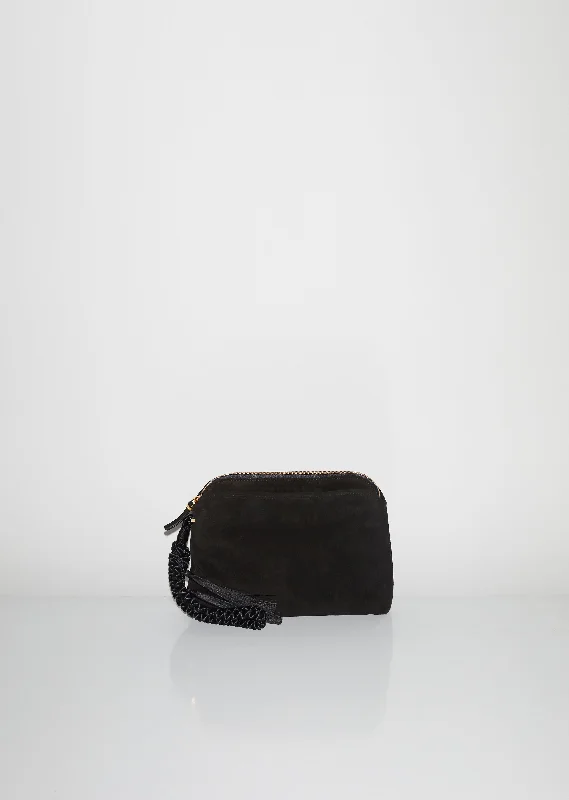 Fresh Fashion Discounts Multi Pouch Wristlet Bag in Suede