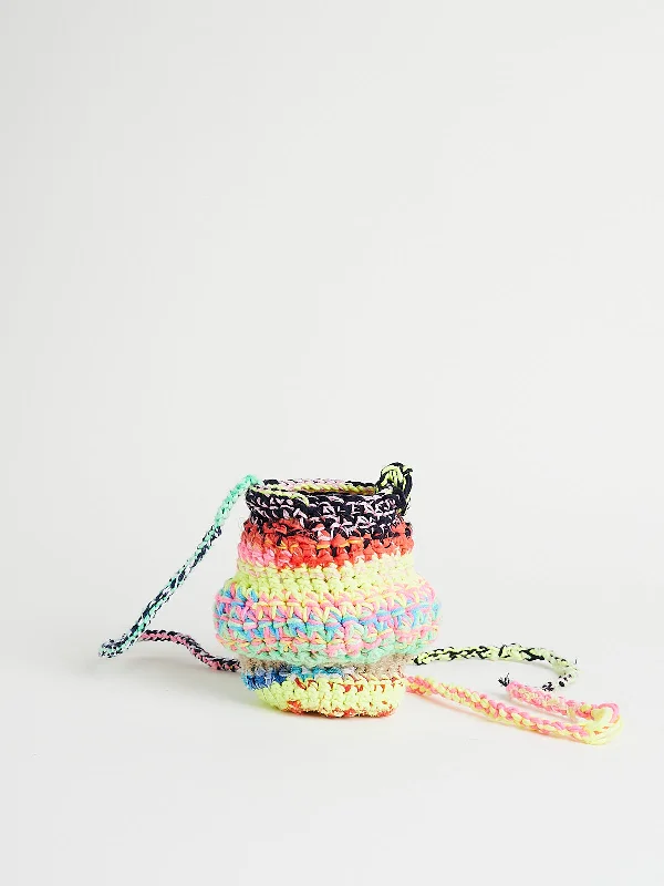 Active Lifestyles Borsa Crochet Bag Cipa in Colour Mix