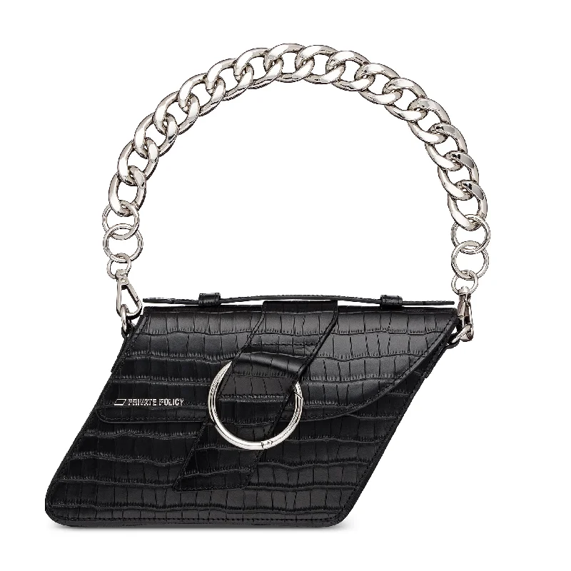 Imeless Style Diamond Bag - Black