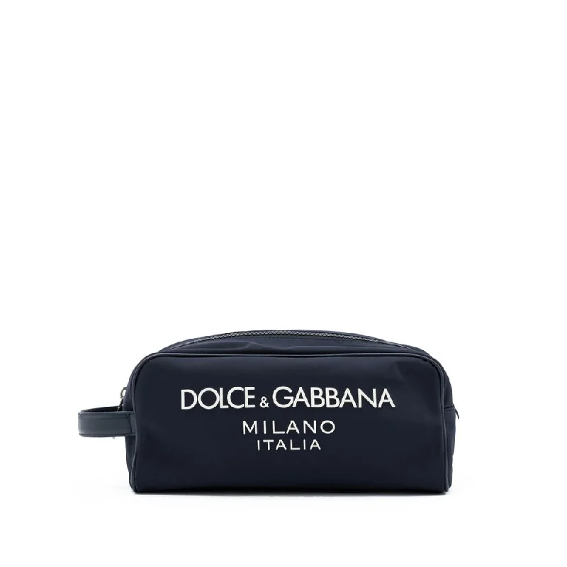 Handbag For Women Dolce & Gabbana Blue Nylon Bag