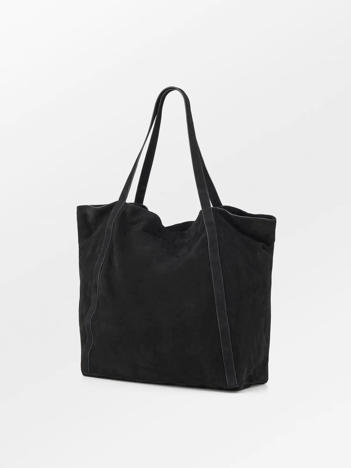 Bags With Tsa-Approved Features Eden Black Suede Bag