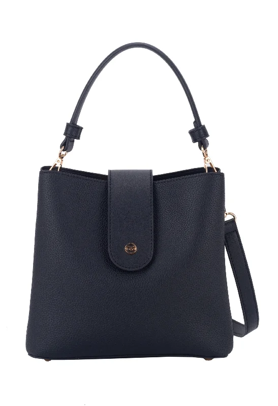 Elegant Style Faux Leather Cross Body Bag