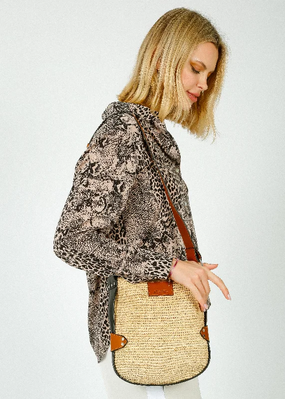 Limited Time IM Mini Bayia Bag in Natural, Cognac