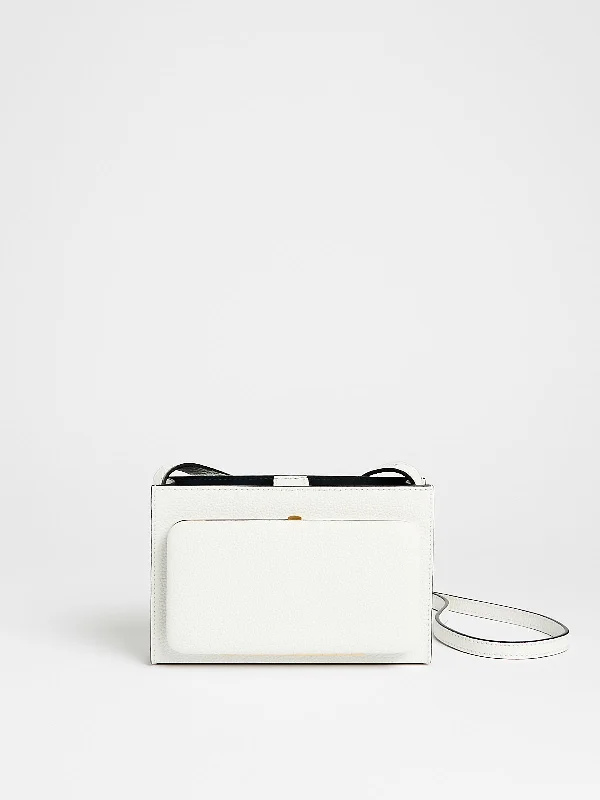 Durable And Fashionable Bags For Daily Use Parker Horizon Cross-Body Bag in Ivory