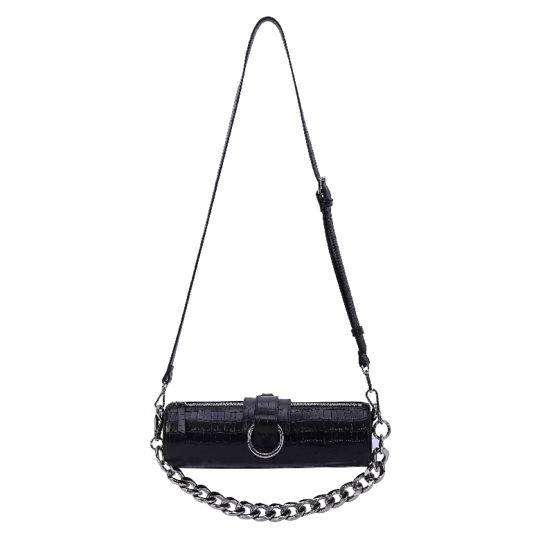 Unleash Your Style Medium Barrel Bag - Black