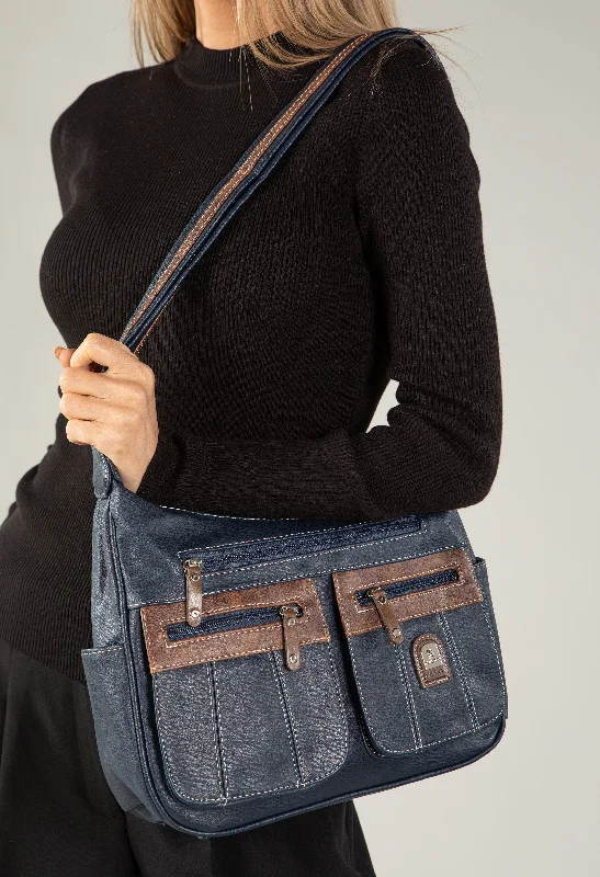 Black Friday Deals On Stylish Handbags Multi Pocket Cross Body Bag