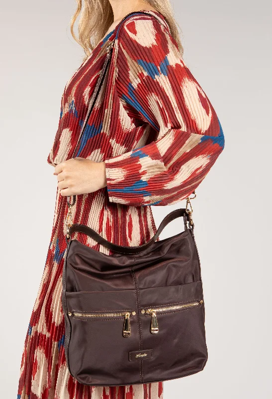 Polished Style Deals Multi Pocket Nylon Bag