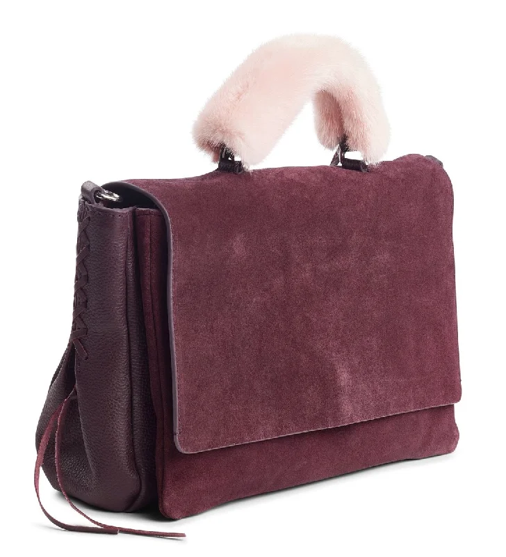 Comfort Meets Fashion Mink Bag Strap