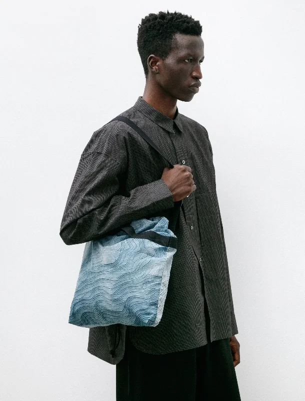 Bags For Minimalist And Functional Design Utility Pocket Bag B Silver Blue
