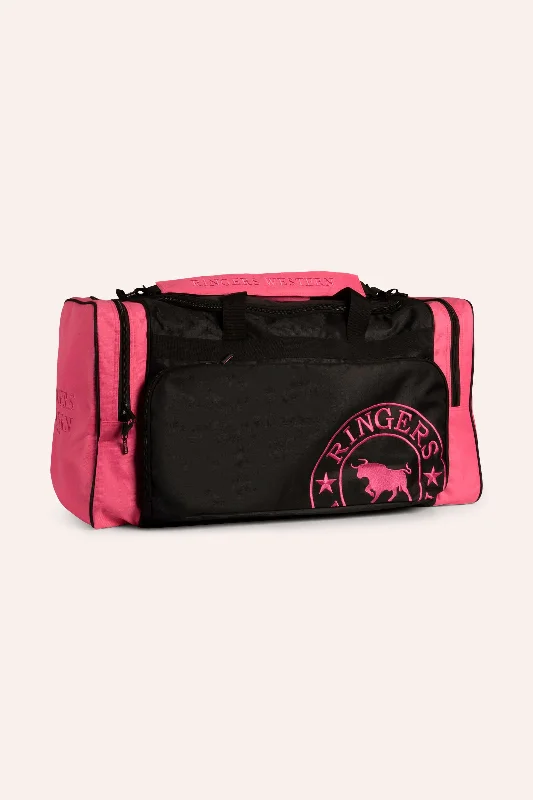 Elegant New Year Party Bags With Flash Sales Rider Sports Bag - Black/Melon