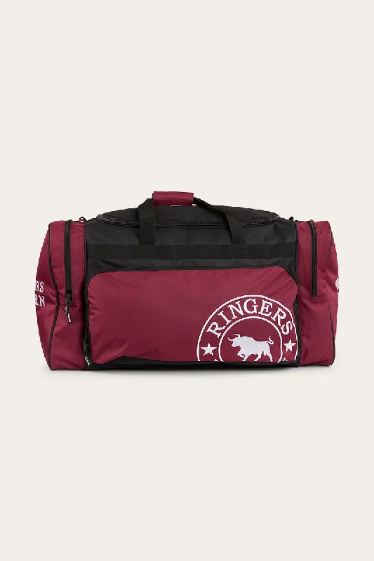 Professional Bags With Office Discounts Rider Sports Bag - Burgundy/Black