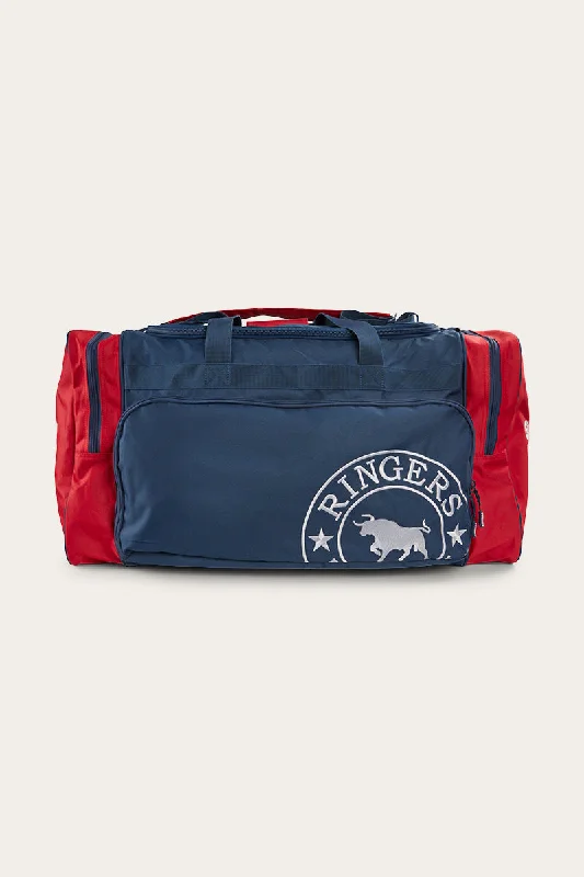 Bags With Tsa-Approved Features Rider Sports Bag - Navy/Red