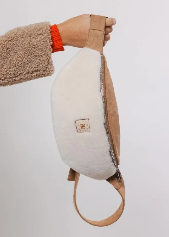 Best Deals Of The Season Rino & Pelle - Joleen Faux Shearling Bum Bag