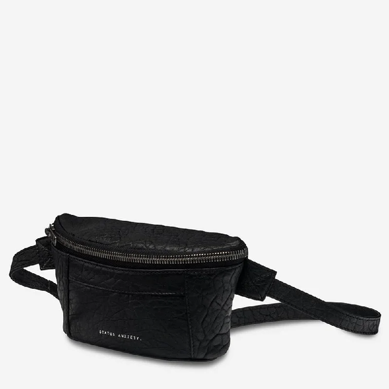 Enjoy Discount Status Anxiety Best Lies Bum Bag Black Bubble