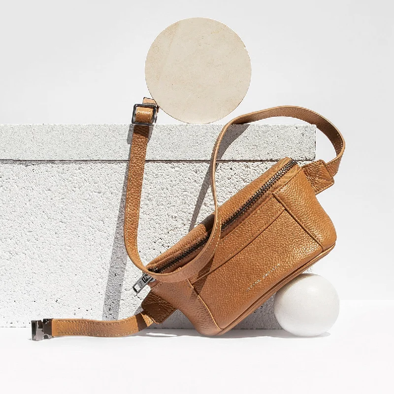 Bags For Playful And Chic Styles Status Anxiety Best Lies Bum Bag Tan