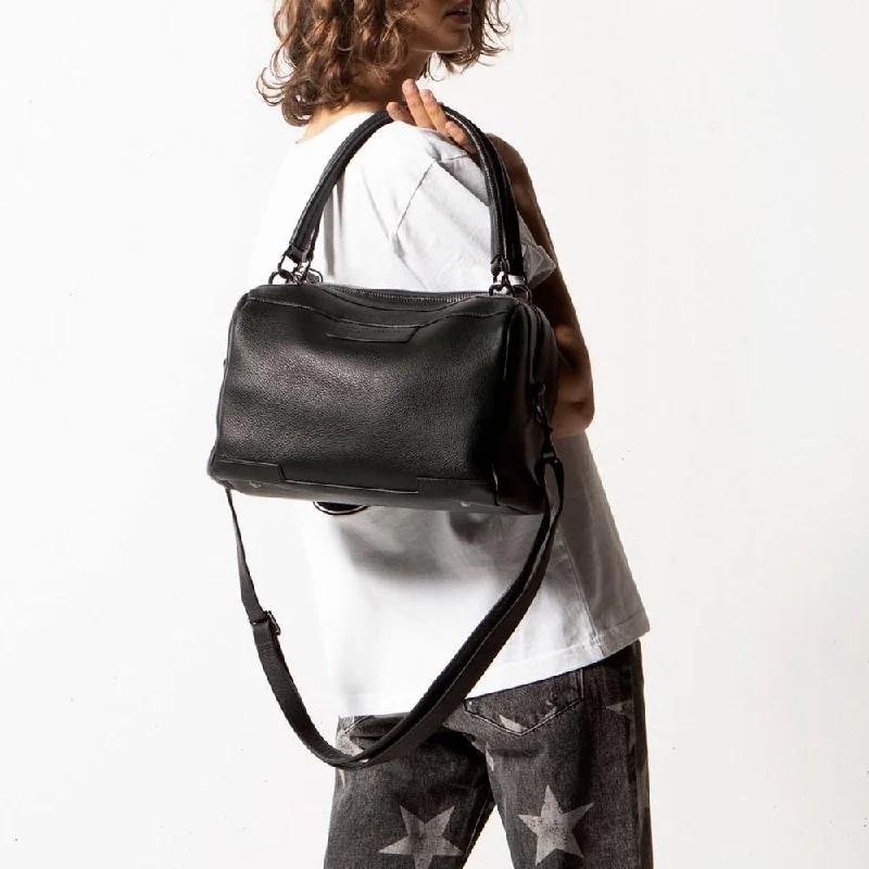 Style Revolution Status Anxiety Don't Ask Bag Black