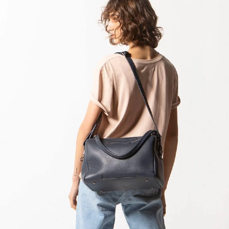 Unleash Your Fashion Status Anxiety Don't Ask Bag Navy Blue