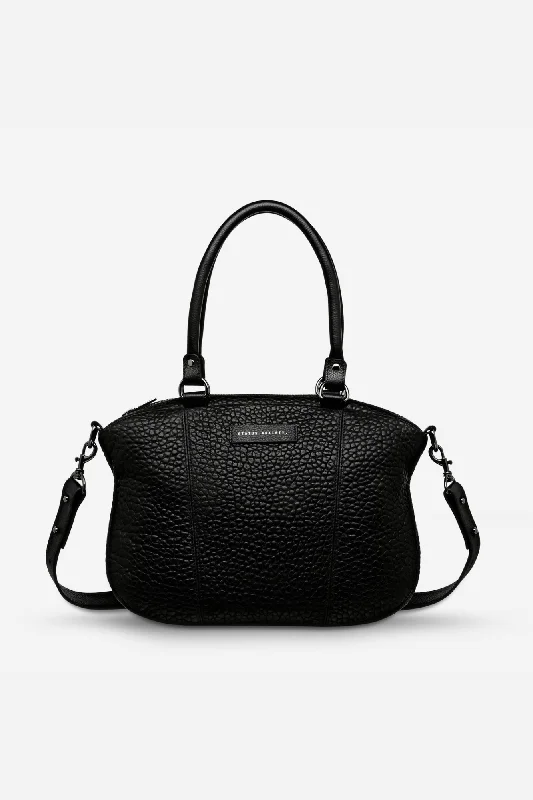Customizable Bags For Personalized Style Status Anxiety Eyes To The Wind Black Bubble