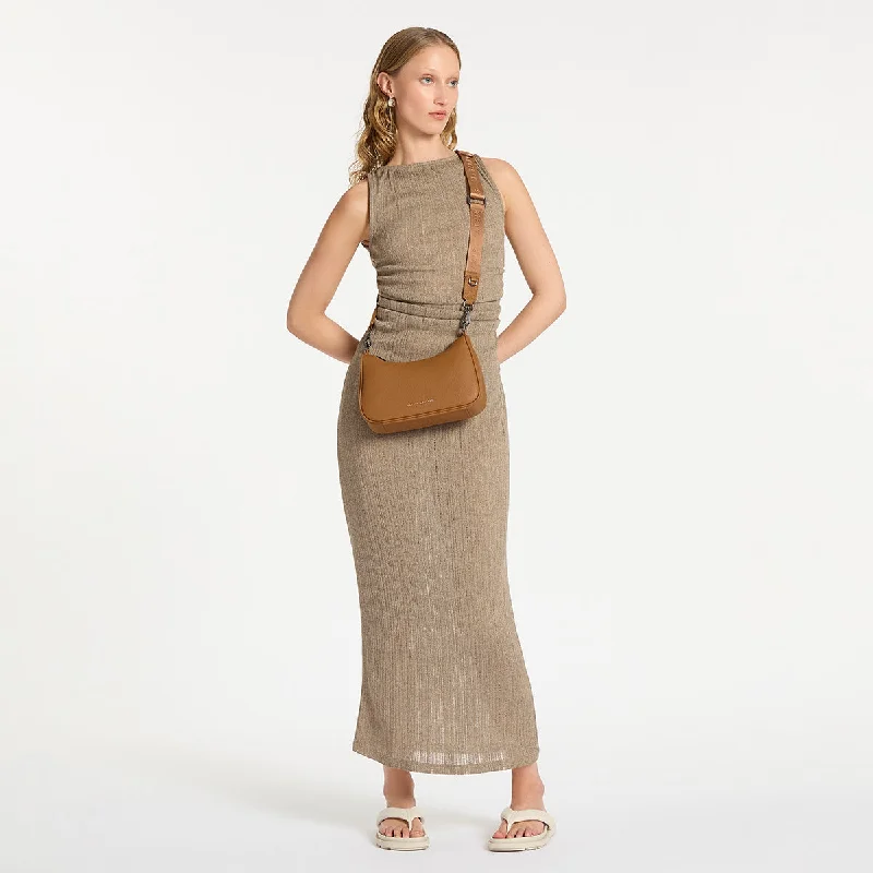Limited Stock, Big Discounts Status Anxiety Look Both Ways Bag Tan