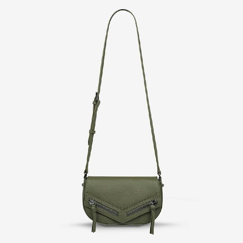 Chic Trends Unveiled Status Anxiety Transitory Bag Khaki