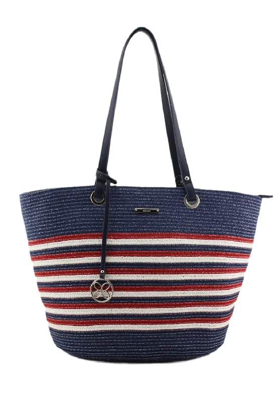 Weekend Exclusive Straw Look Bag