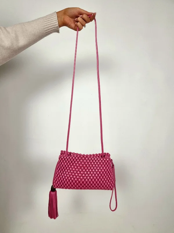 Contemporary Chic Promotions Tissa Fontaneda Tango Nappa Bubble Neon Pink