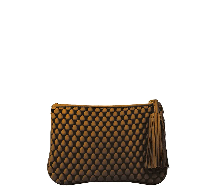 Flash Sale Starts Tissa Fontaneda HO8L Large Spanish Nappa Pochette Caramel