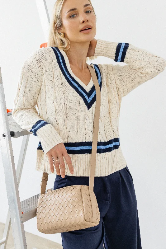 Bags For Playful And Chic Styles Charlotte Woven Cross Body Bag