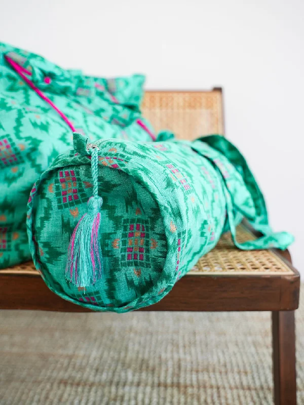 Luxury Casual Deals Yoga Mat Bag Ikat Green