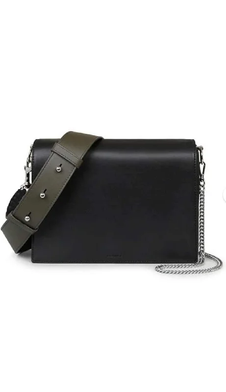 Eco-Friendly And Discounted Bags Zep Leather Box Bag - Black
