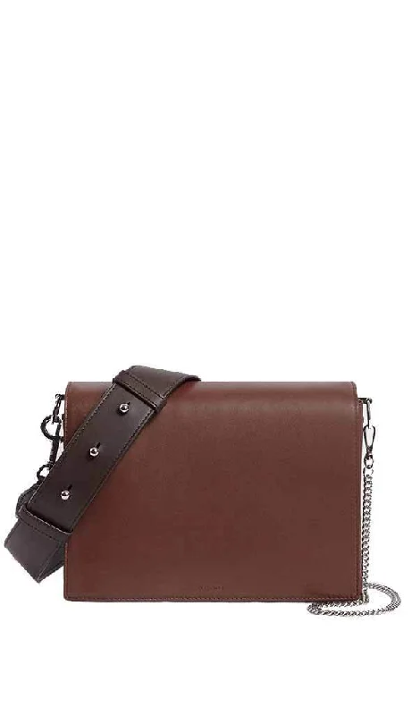 Anti-Theft And Budget-Friendly Bags Zep Leather Box Bag - Port Burgundy / Oxblood