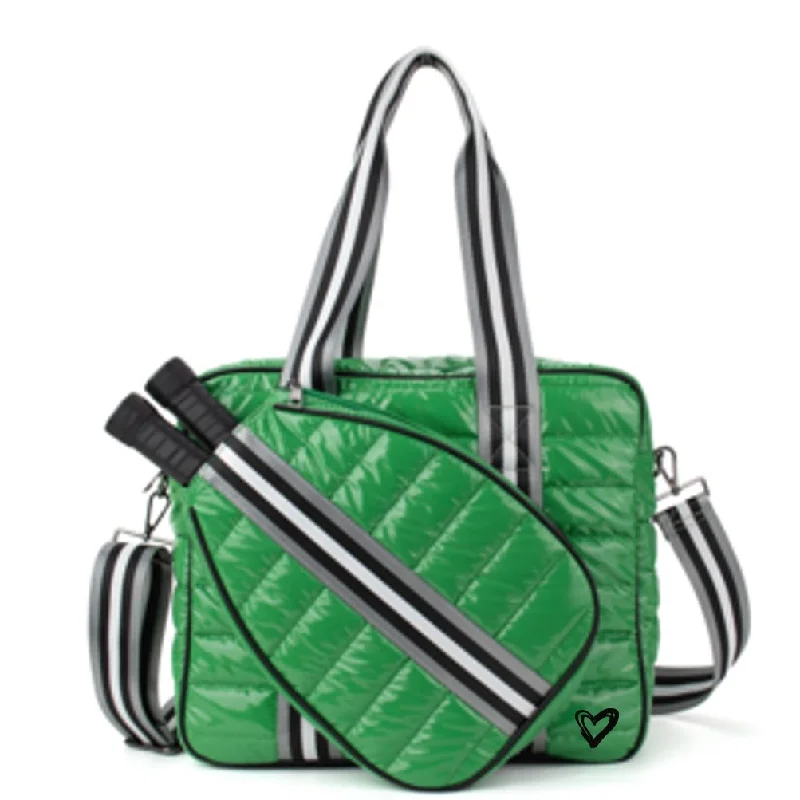 Romantic Chic Deals Pickleball Sport Bag - Kelly Green