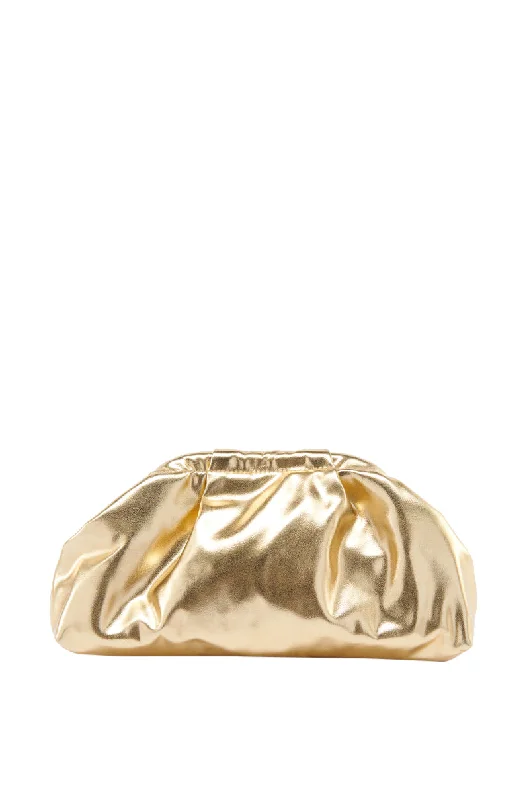 Trendy Bags For Teenage Girls SUNRISE METALLIC CLUTCH