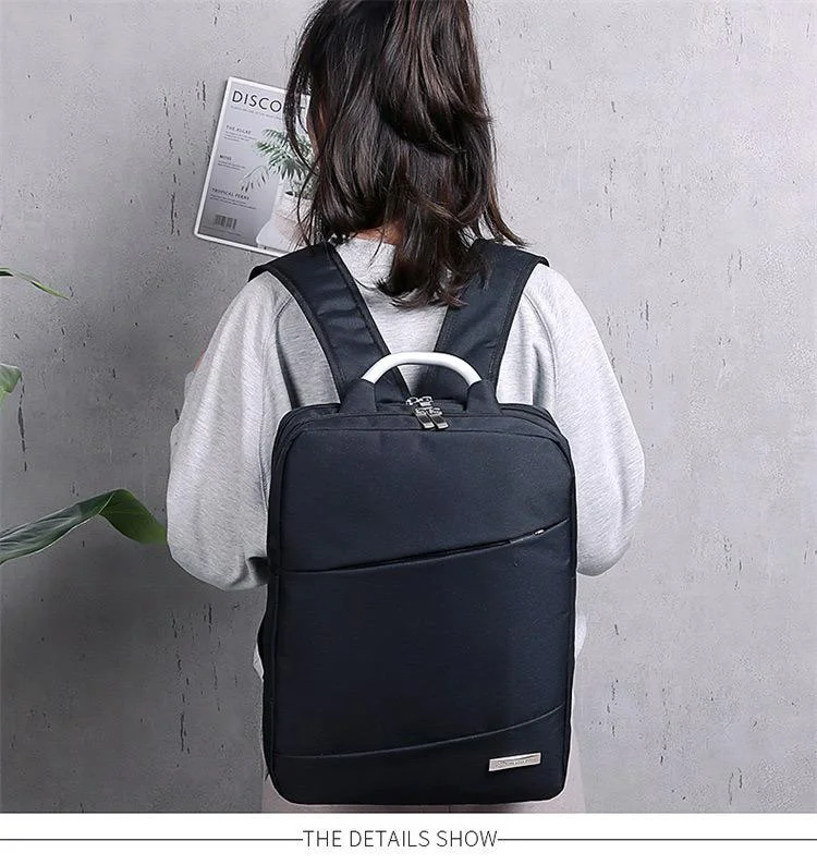 Urban Bags For City Life And Streetwear Fashion Black Mens Womens Laptop Business Backpack 4232