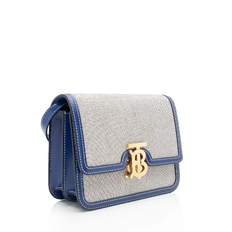 Chic And Clearance-Priced Tote Bags Burberry Canvas Leather TB Small Shoulder Bag (SHF-CtCk6R) Chic And Clearance-Priced Tote Bags Burberry Canvas Leather TB Small Shoulder Bag (SHF-CtCk6R)