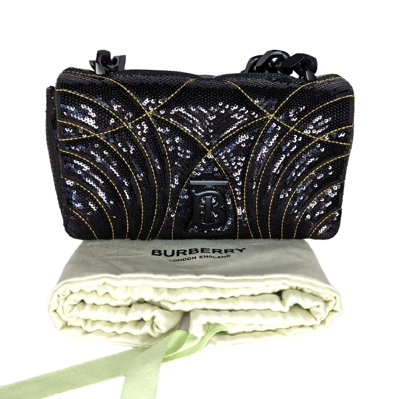 Romantic Valentine's Day Bags With Promotions Burberry Lola Small Quilted Sequin Chain Shoulder Bag Romantic Valentine's Day Bags With Promotions Burberry Lola Small Quilted Sequin Chain Shoulder Bag