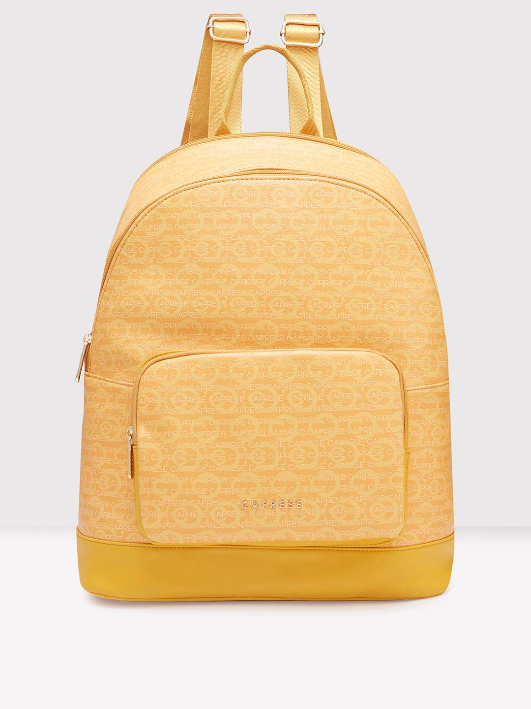 Luxury Bags With Premium Materials And Craftsmanship Caprese Cleo Laptop Backpack Large Yellow