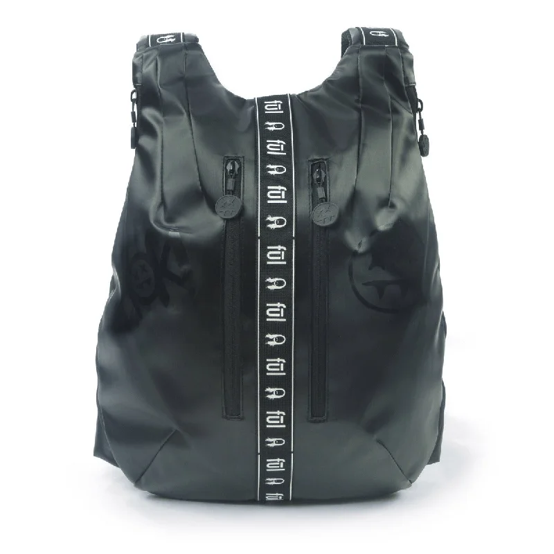 Seasonal Clearance Bags For Summer Steve Aoki Official FŪL Fang Official Slouchy Black Backpack