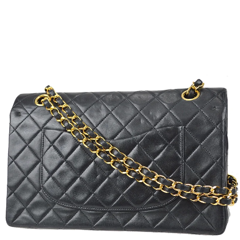 Designer-Inspired Bags At Budget-Friendly Prices Chanel 1991-1994 Classic Double Flap Medium Shoulder Bag Black Lambskin Designer-Inspired Bags At Budget-Friendly Prices Chanel 1991-1994 Classic Double Flap Medium Shoulder Bag Black Lambskin