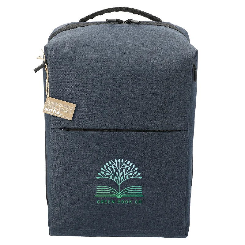 Eco-Friendly Bags For Sustainable Fashion Lovers Leed's Navy Aft Recycled 15" Computer Backpack