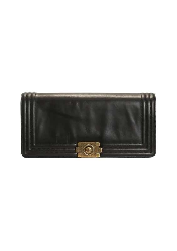 Affordable Bags For Budget Shoppers LAMBSKIN BOY CLUTCH