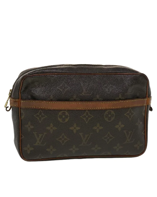 Professional Bags With Office Discounts Monogram Clutch Bag with Compiegne Design
