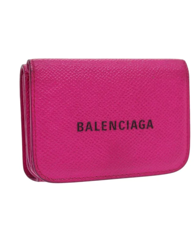 Limited-Time Offer On Trendy Bags Leather Pink Wallet with Item Box - Authenticated (SKU: mr046)